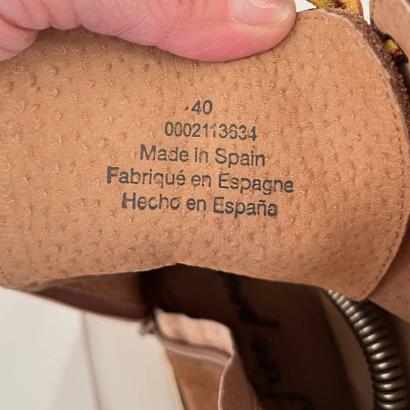 Free people Dylan Lace up boots Chunky Heel Women Size US10/EU40 - Picture 11 of 14